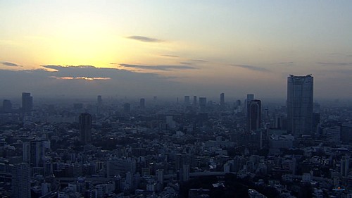 【都会の風景】東京タワーの夕景