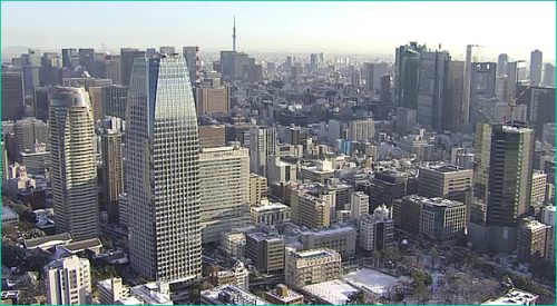 東京タワー冬景色ライブカメラ