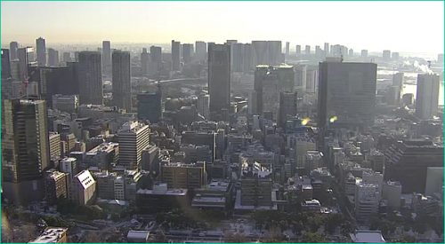 東京タワー冬景色ライブカメラ