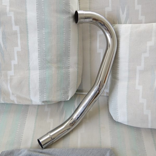 本日まで 最終値下げ W800 オメガレーサー エキパイ メッキ 本日まで