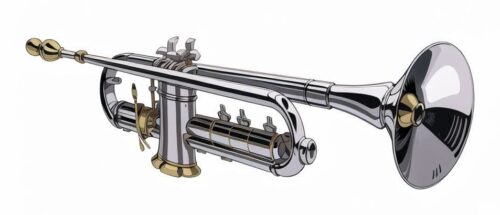 Free Illustration Art: Steampunk Trumpet