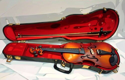 Free digital image: My favorite violin from my grandma