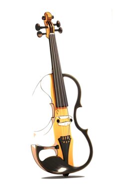 Free digital image: A violin that becomes like the wind found in the grassland