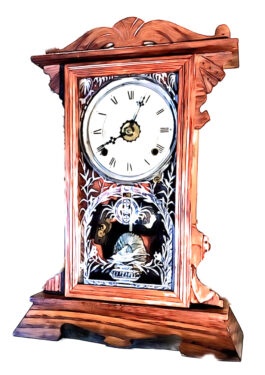 Free Illustration Library: Grandfather's Clock